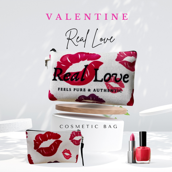 Real Love Cosmetic Bag