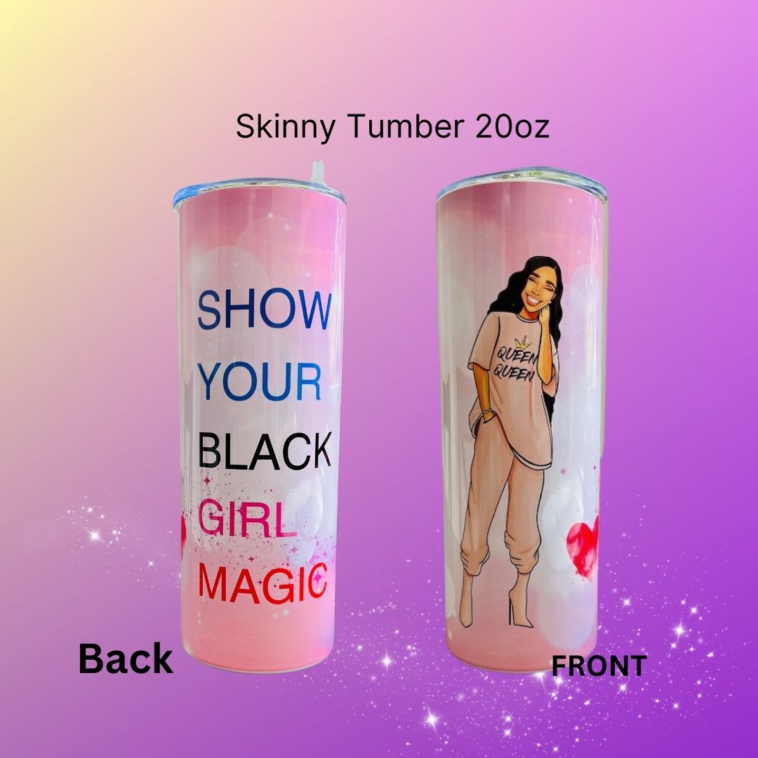 Queen Skinny Tumbler