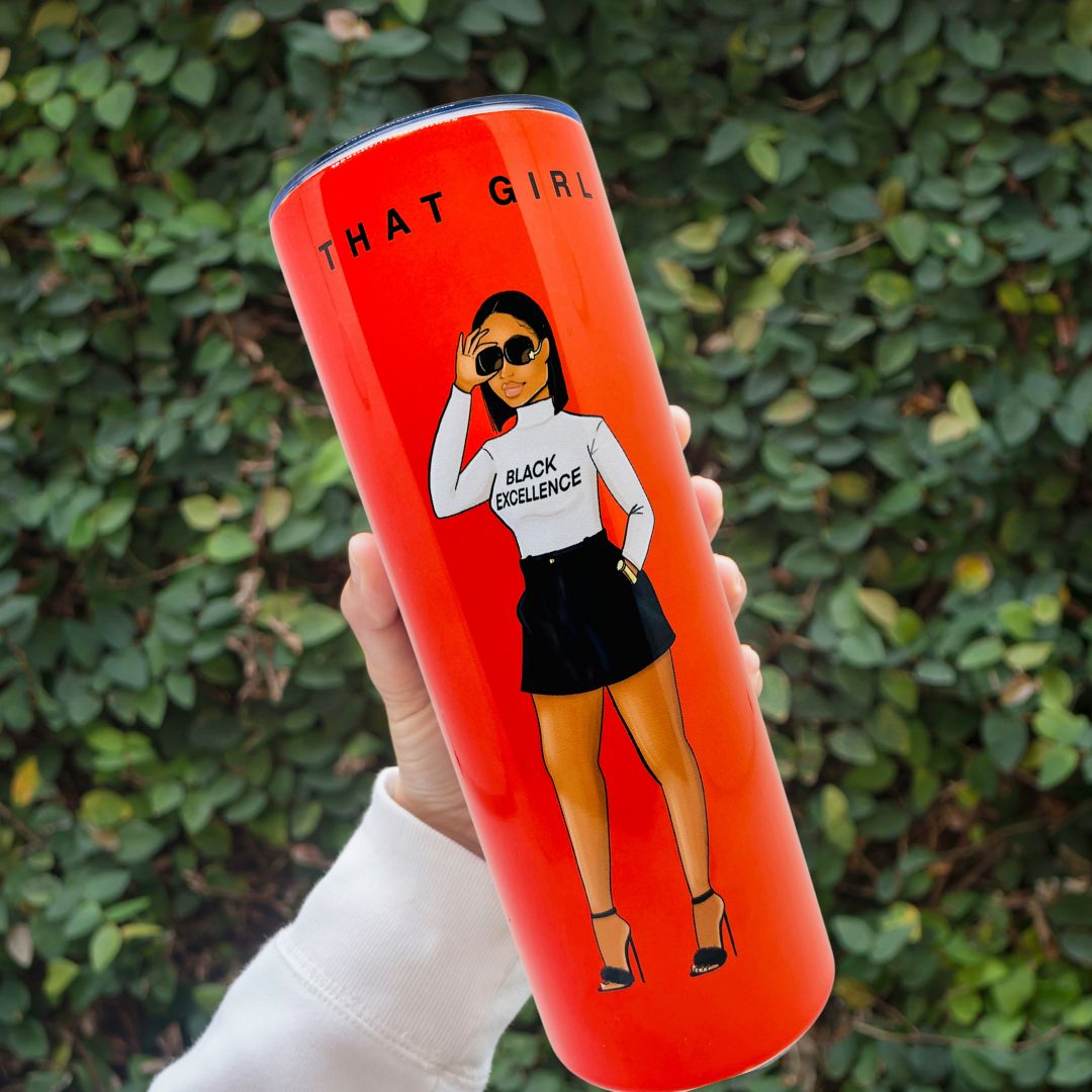 That Girl  Skinny Tumbler