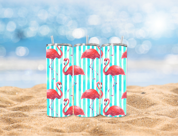 Pink Flamingo Tumbler
