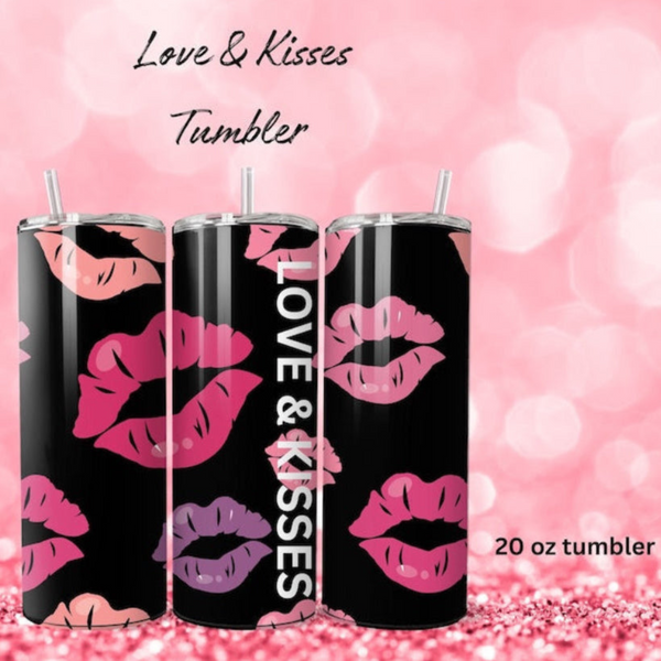 Love & Kisses Tumbler