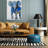 African Elephant Painting